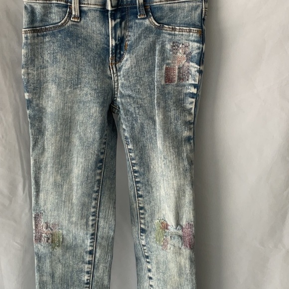 Old Navy Girls F look Patchwork Jeans 10 - Picture 3 of 6